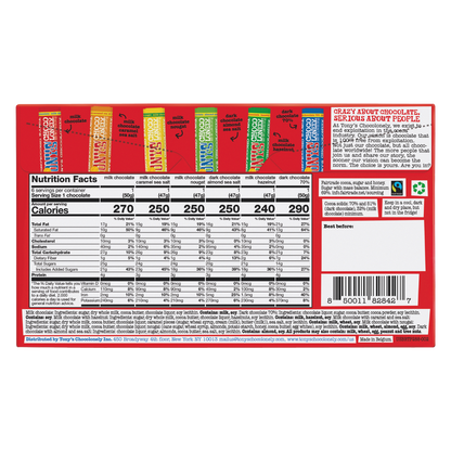 Tony's Chocolonely Rainbow Tasting 6 Pack 10.16oz