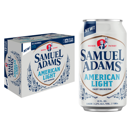 Sam Adams American Light 12pk 12oz Can 4.2% ABV