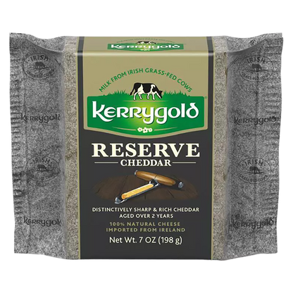 Kerrygold Grass-Fed Reserve Irish Cheddar Cheese - 7oz