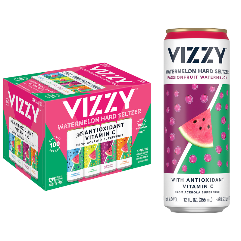 Vizzy Watermelon Variety 12pk 12oz Can 5.0% ABV
