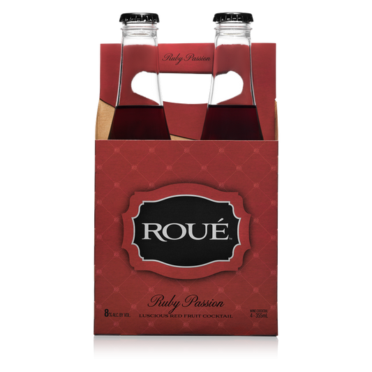 Roue Ruby Passion Wine Cocktail 4pk 12oz Bottle
