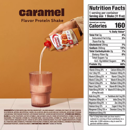 Premier Protein 30g Caramel High Protein Shake 4pk 11oz Ctn