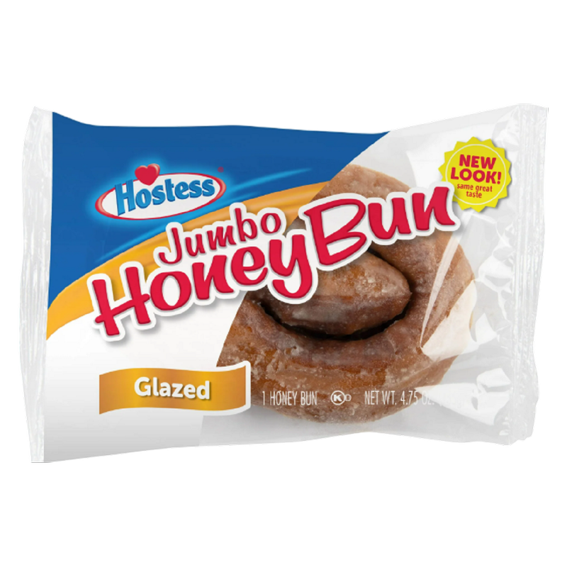 Hostess Honey Glazed Honey Bun, 4 oz