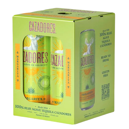 Cazadores Cocktail Margarita 4pk 12oz
