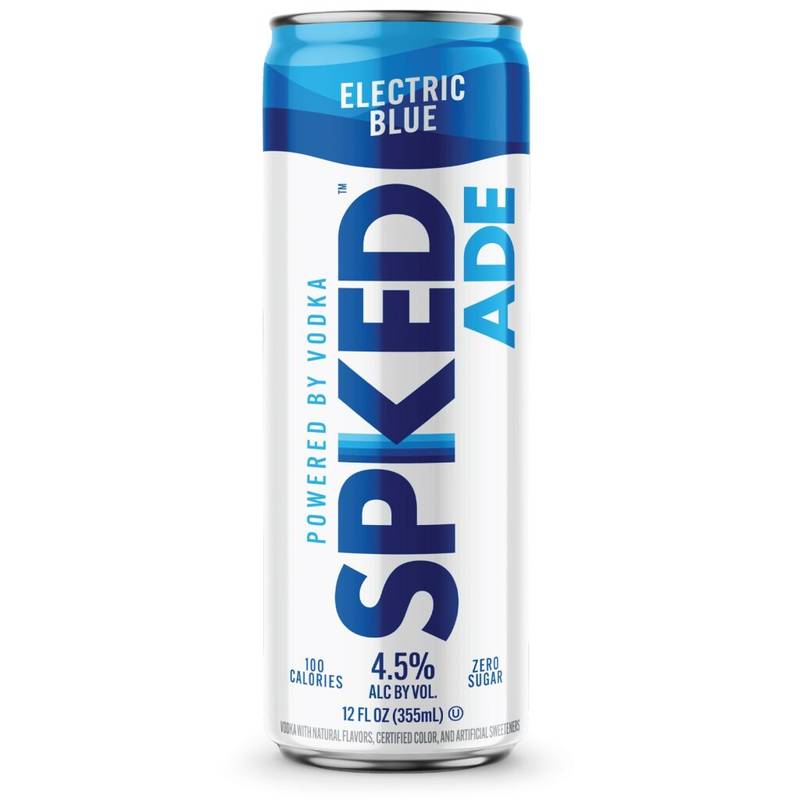 SpikedAde Electric Blue 4pk 12oz Can