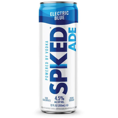 SpikedAde Electric Blue 4pk 12oz Can