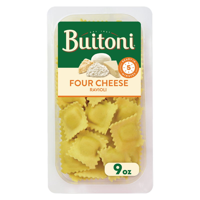 Buitoni Refrigerated Four Cheese Ravioli Pasta - 9oz