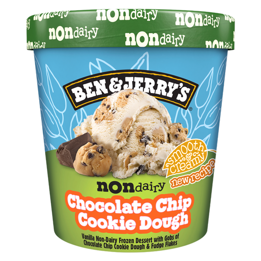 Ben & Jerry's Non-Dairy Chocolate Chip Cookie Dough Dessert Pint