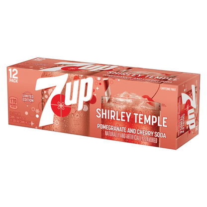 7up Shirley Temple 12pk 12oz Can