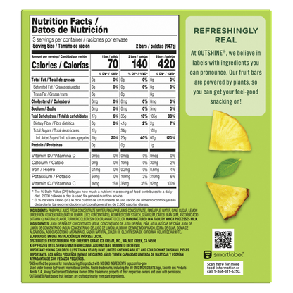 Outshine Pineapple Frozen Fruit Bars, 6ct.