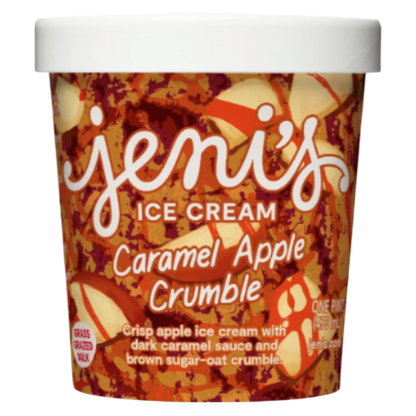 Jeni's Caramel Apple Crumble Pint 16 oz