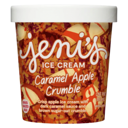 Jeni's Caramel Apple Crumble Pint 16 oz