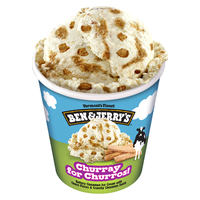 Ben & Jerry's Churray for Churros Ice Cream Pint