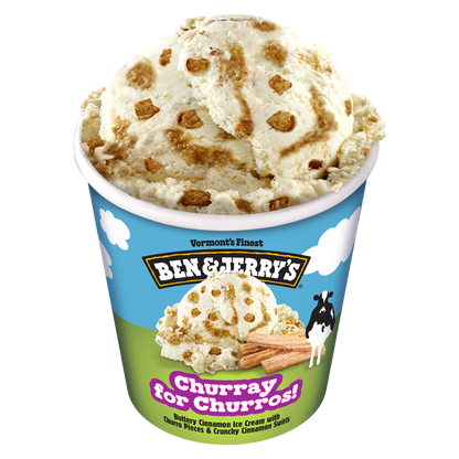 Ben & Jerry's Churray for Churros Ice Cream Pint