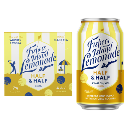 Fishers Island Half & Half 4pk 12oz 7% ABV