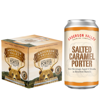 Anderson Valley Brewing Barrel-Aged Salted Caramel Porter (4PKC 12 OZ)