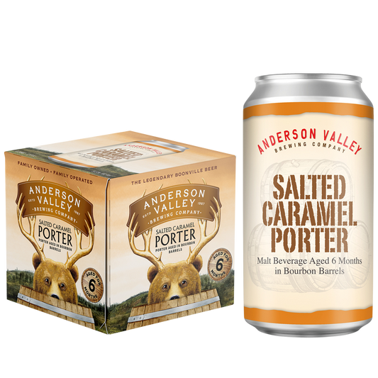 Anderson Valley Brewing Barrel-Aged Salted Caramel Porter (4PKC 12 OZ)