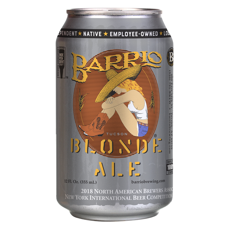 Barrio Blonde 12pk 12oz Can 4.8% ABV