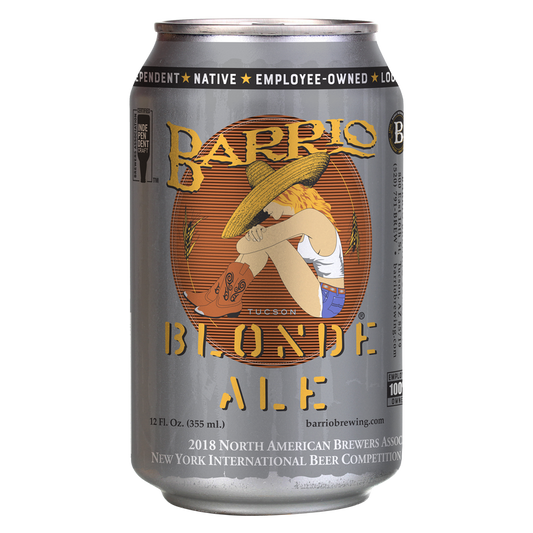 Barrio Blonde 12pk 12oz Can 4.8% ABV
