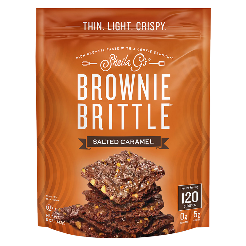Sheila G's Salted Caramel Brownie Brittle 5oz