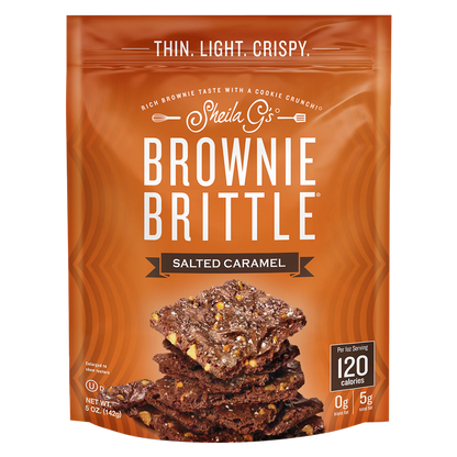 Sheila G's Salted Caramel Brownie Brittle 5oz