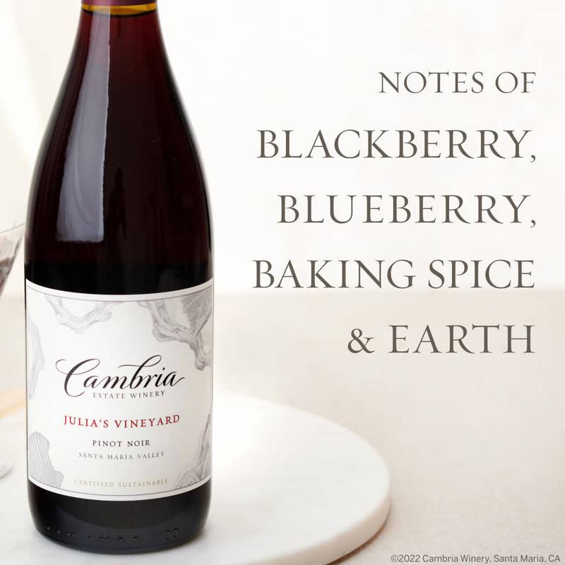 Cambria Estate Winery Julia's Vineyard Pinot Noir 750ml
