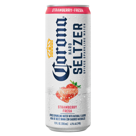 Corona Strawberry Hard Seltzer Single 12oz Can 4.5% ABV