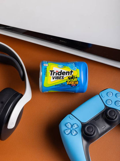 Trident Vibes Sour Patch Kids Blue Raspberry