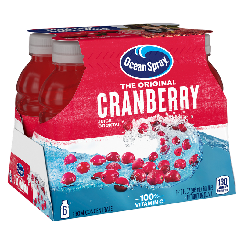 Ocean Spray Cranberry Juice Cocktail 6pk 10oz Btl