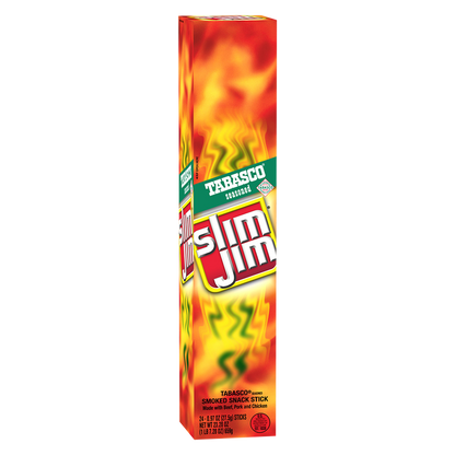 Slim Jim Giant Tabasco 24ct