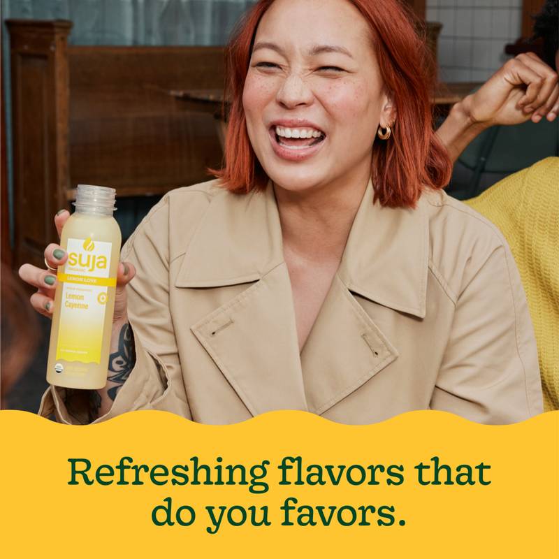 Suja Organic Ginger Love Cold Pressed Juice 12oz Btl