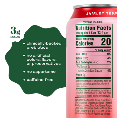 Bloom Pop Shirley Temple 12oz Can