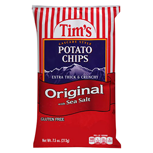 Tim's Cascade Potato Chips Original 15oz