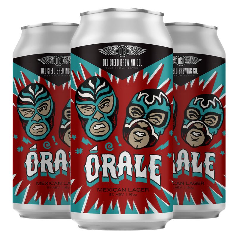 Del Cielo Brewing Co. Orale Mexican Lager 4pk 16oz Can