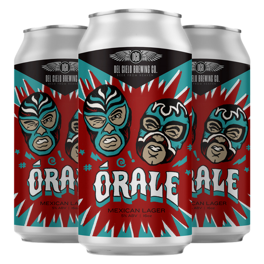 Del Cielo Brewing Co. Orale Mexican Lager 4pk 16oz Can