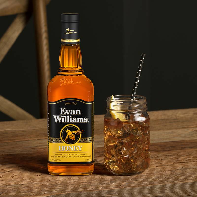 Evan Williams Honey 750ml (65 Proof)