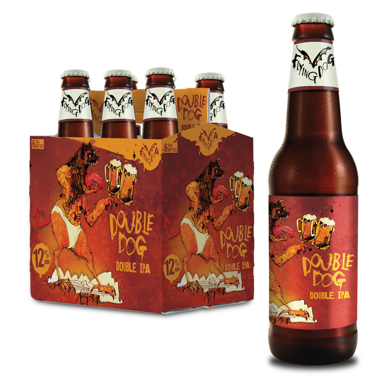 Flying Dog Double Dog 6pk 12oz Btl 11.5% ABV
