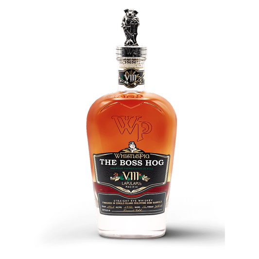 WhistlePig Canadian Rye Whiskey Boss Hog VIII Lapulapus Pacific 750ml