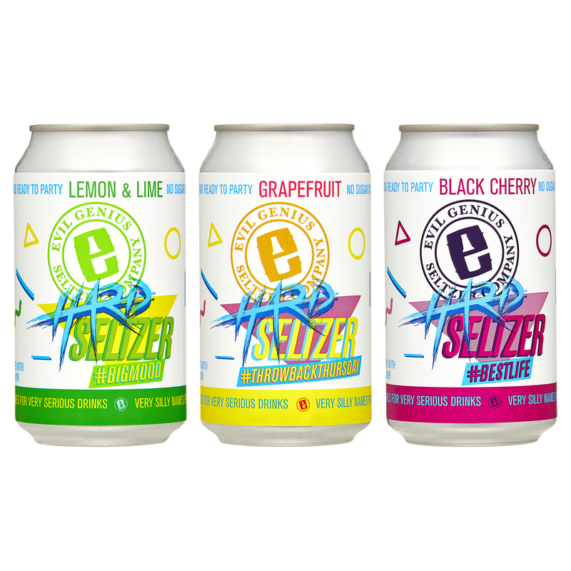 Evil Genius Hard Seltzer 12pk 12oz Can 5.0% ABV