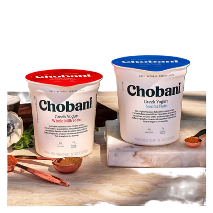 Chobani Plain Non-Fat Greek Yogurt - 32oz