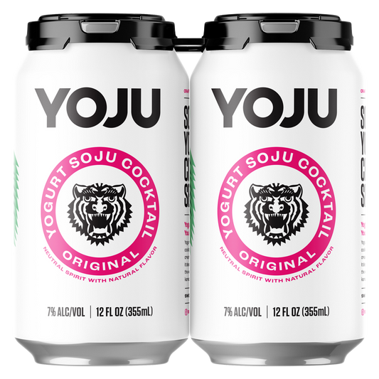 Yoju Yogurt Soju Cocktail 12oz 4pk