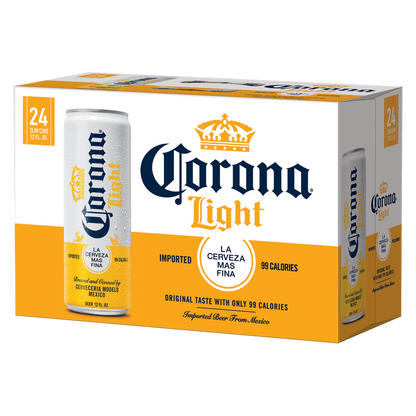 Corona Light 24pk 12oz Can 4% ABV