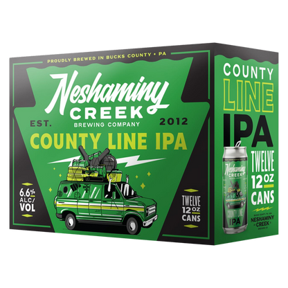 Neshaminy Creek County Line IPA 12pk 12oz Can 6.6% ABV
