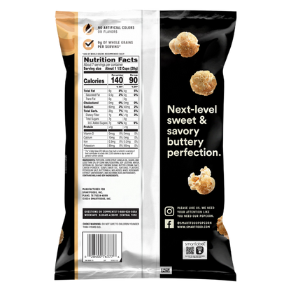 Smartfood Flavored Popcorn Brown Butter & Sea Salt 6.5oz