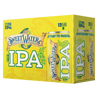 SweetWater IPA 12pk 12oz Can 6.3% ABV