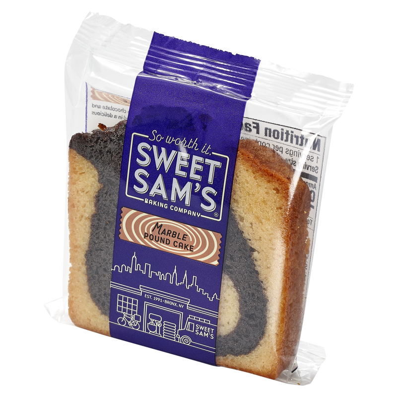 Sweet Sam's Marble Pound Cake - 3.1oz
