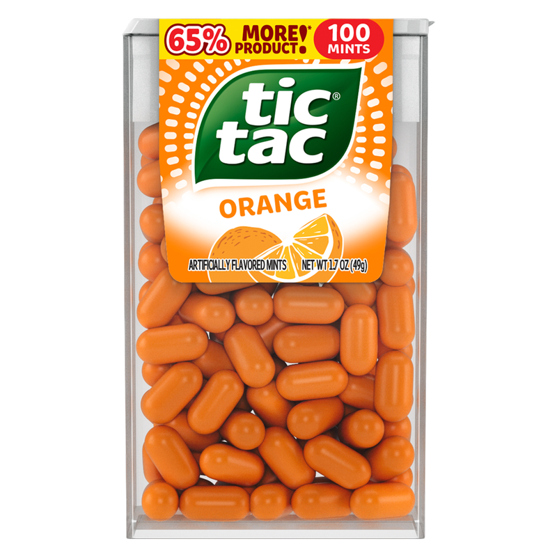 Tic Tac Orange Mints, On-The-Go Refreshment, 1.7 oz