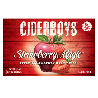 Ciderboys Strawberry Magic 6pk 12oz