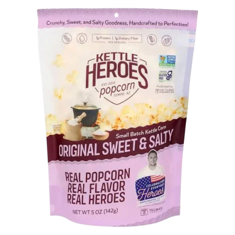 Kettle Heroes Original Sweet and Salty Popcorn, 5oz