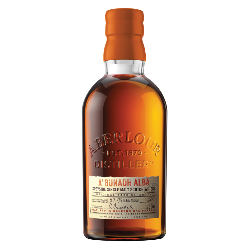 Aberlour A'Bunadh Alba Single Malt Scotch 750 mL (117.4 Proof)